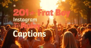 210+ Best Frat Boy Instagram Captions to Rule Your Feed