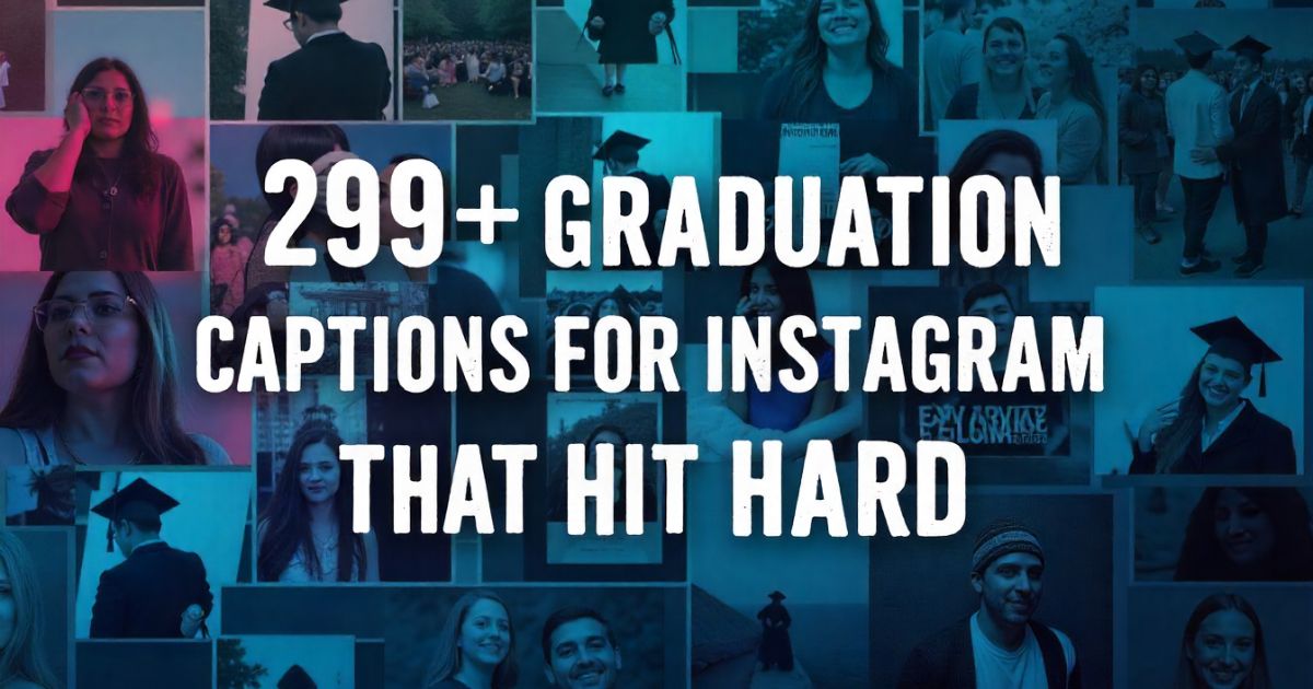 290+ Graduation Captions for Instagram That Hit Hard