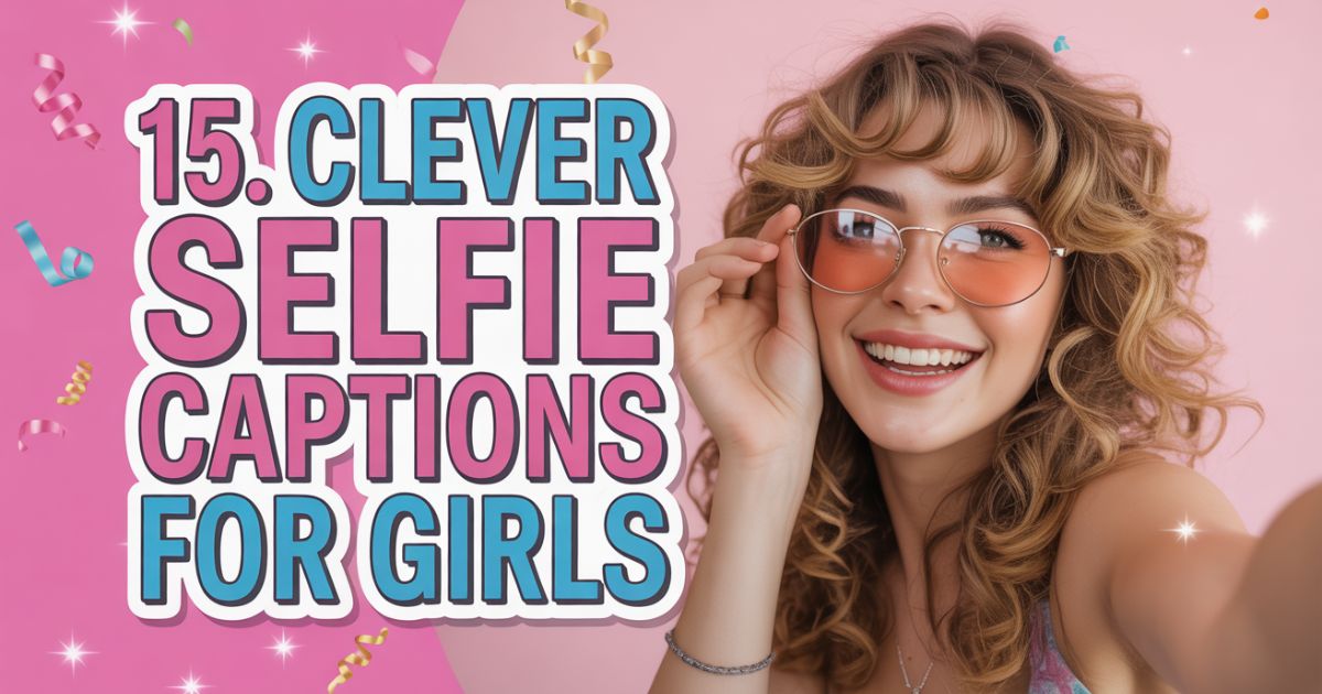 225+ Clever Selfie Captions to Make Your Photos Stand Out (2025)