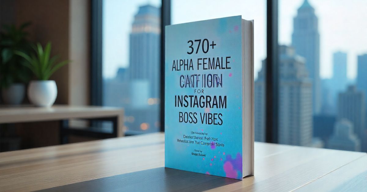 370+ Alpha Female Captions for Instagram Boss Vibes
