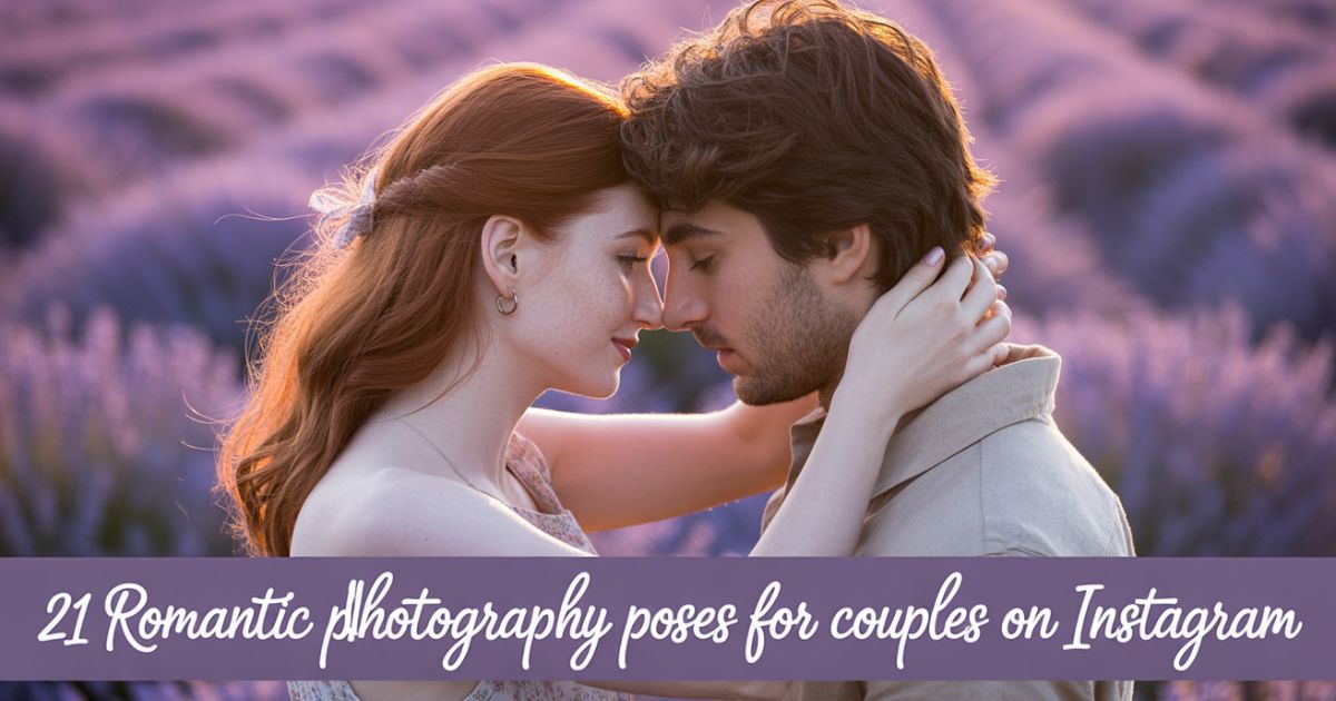 21 Romantic Photography Poses for Couples on Instagram