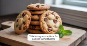 370+ Instagram Captions for Cookies to Melt Hearts
