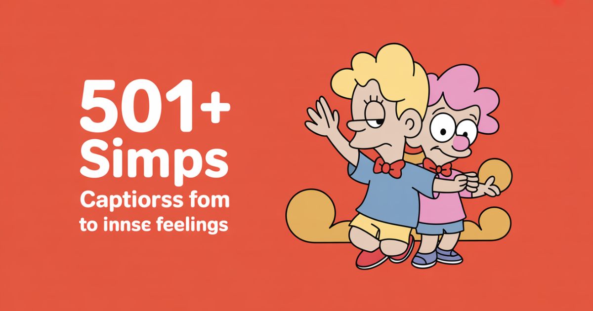 501+ Simps Captions for Instagram to Express Your Feelings
