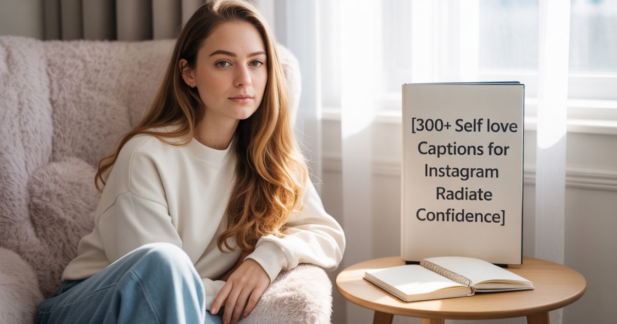 300+ Self-Love Captions for Instagram to Radiate Confidence